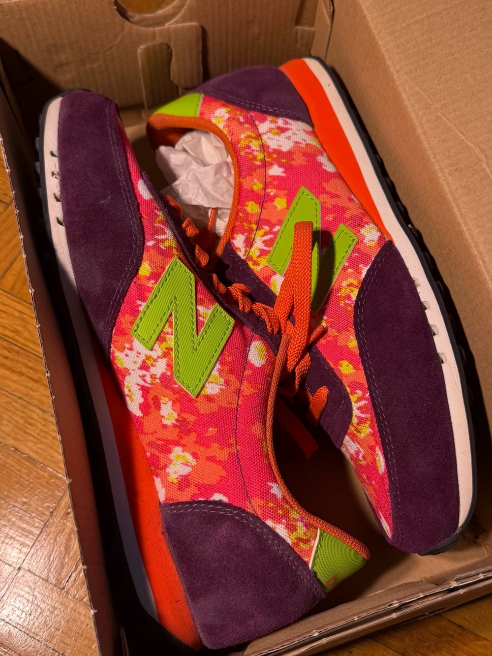New Balance 410 Floral Blur sneakers